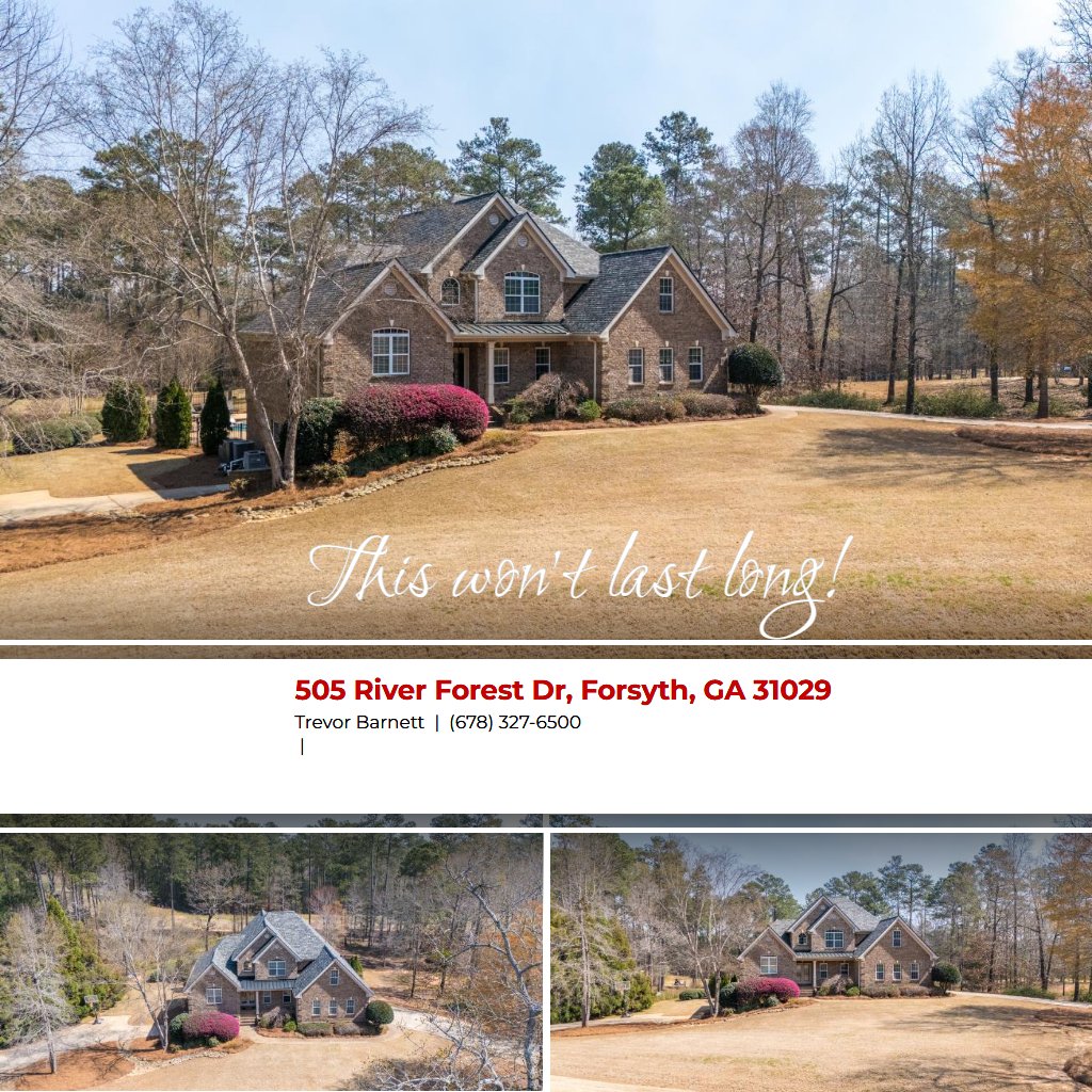505 River Forest Dr, Forsyth, GA 31029